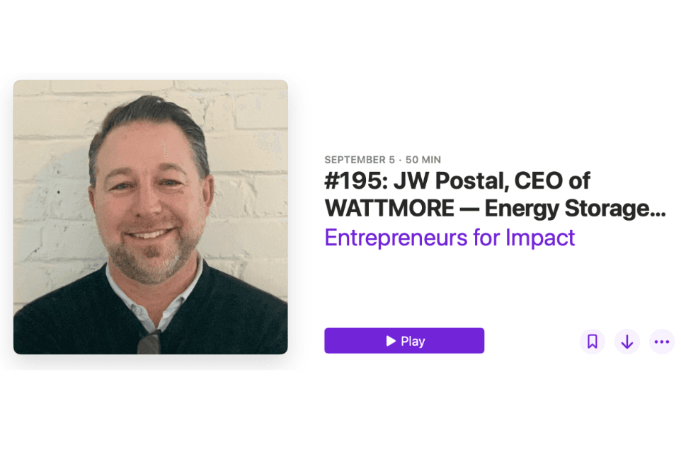 Wattmore Featured on Impact Podcast